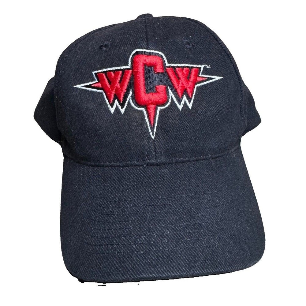 Vintage WWE WCW Invasion Hat Cap Snap Back 2001 WWF ECW WCW NWO Wrestling Y2K